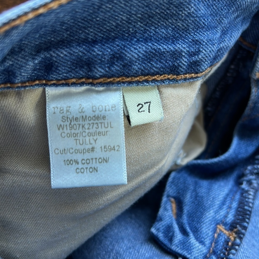 Rag & Bone Cut Off Shorts in Tully - 27 - Picture 8 of 9